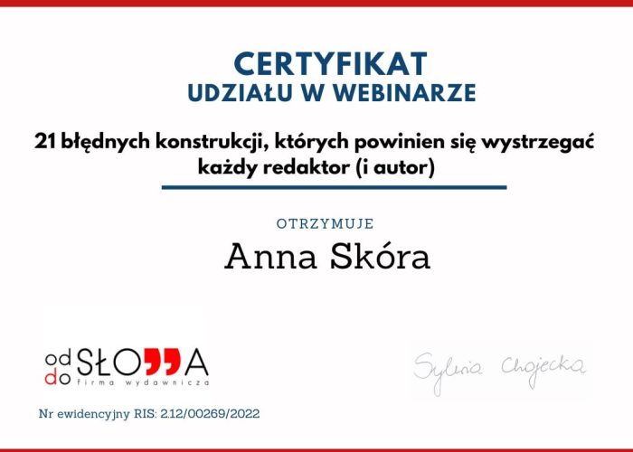 certyfikat-7-21 błedów Sylwia Chojecka -min